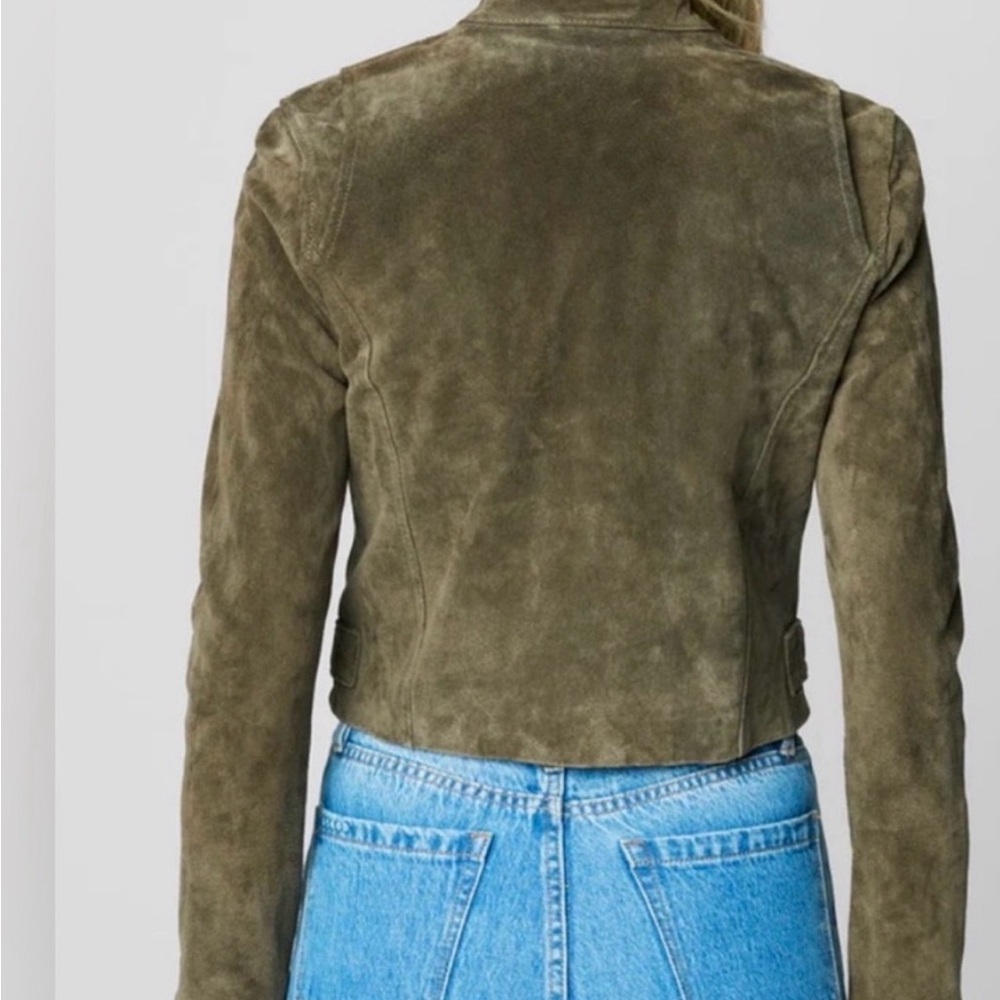 NWT Blank NYC Suede Moto Run For It Jacket - Picture 3 of 13